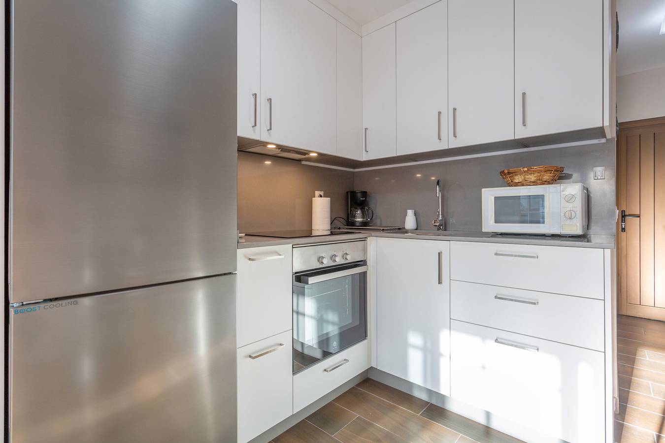 Estudio entero, Estudio vacacional 'Sea and Sunset Love' con vistas al mar y Wi-Fi in San Marcos, Tenerife Norte