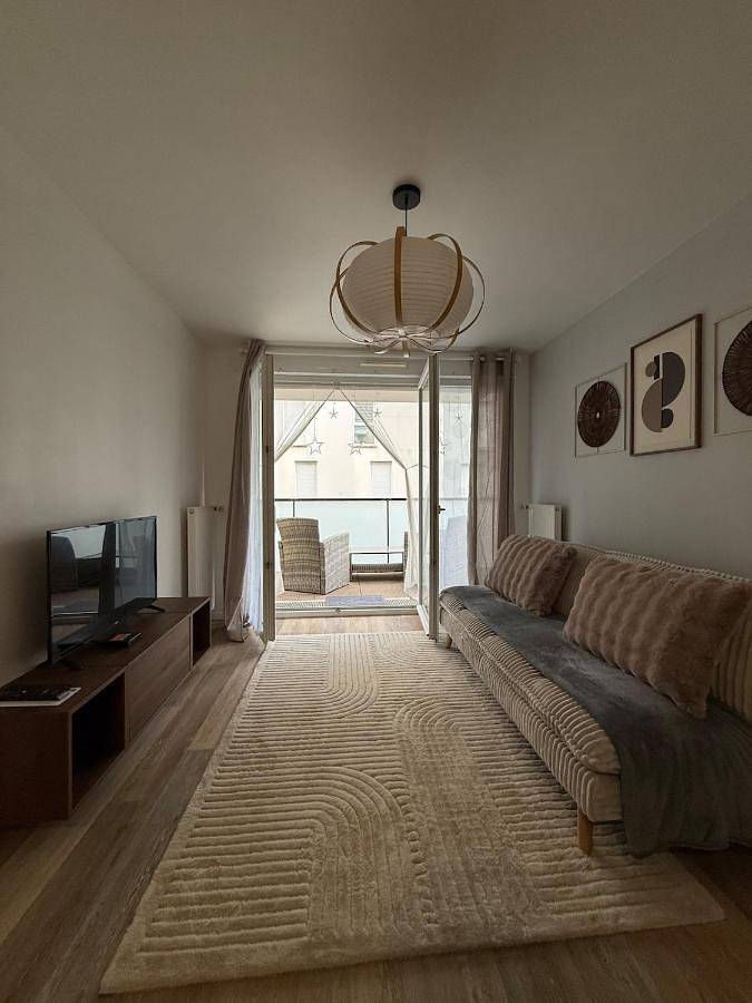 Gîte pour 4 personnes, avec balcon, animaux acceptés à Thorigny-sur-Marne