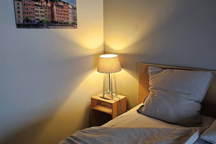 Gîte pour 6 personnes, avec terrasse à Genas - 4