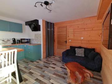Gîte pour 3 personnes, avec vue et jardin à La Côte-d'Aime