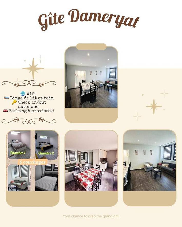 Maison de vacances pour 6 personnes