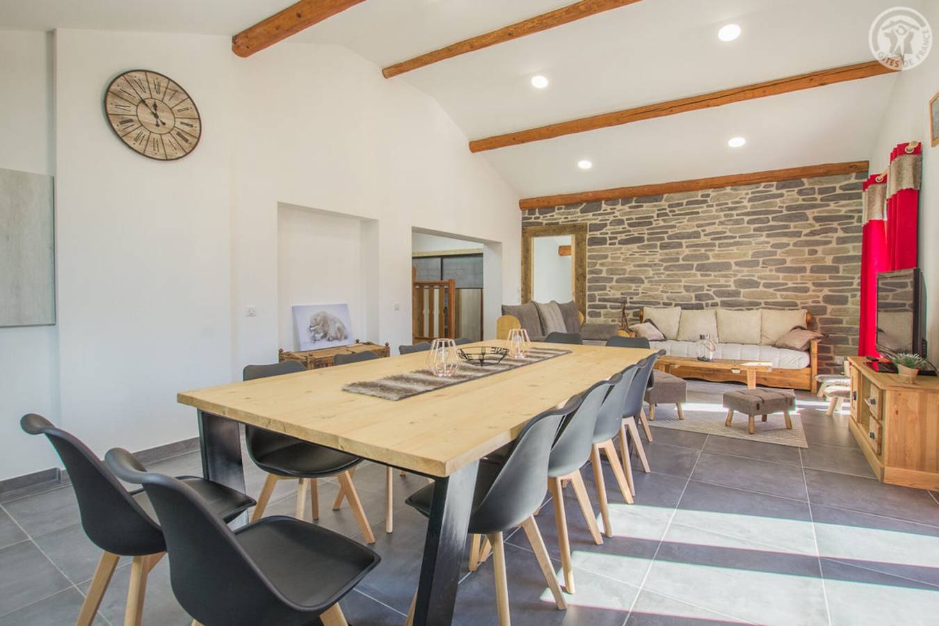 Maison 'Gîte Les Mélèzes' avec vue sur les montagnes, balcon et Wi-Fi in Termignon, Région de Saint-Jean-de-Maurienne
