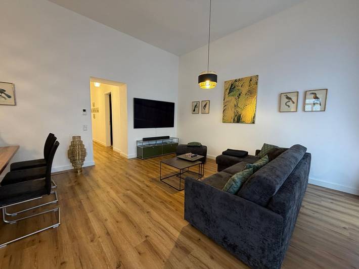 Ferienwohnung für 6 Personen, mit Balkon und Garten sowie Sauna in Ueberlinger see