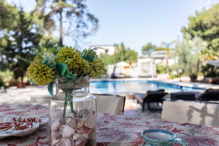 Ferienhaus für 7 Personen, mit Garten und Sauna in Lecce