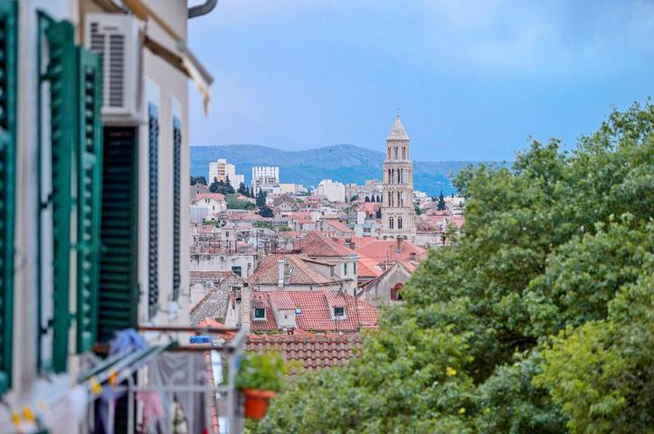 Appartement entier, Apartman s terasom in Split, Split-Dalmatie