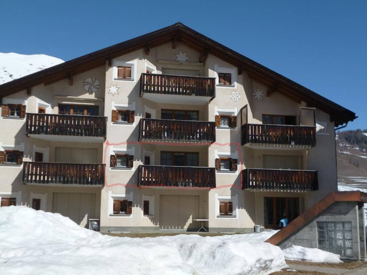 Ganze Wohnung, Chesa Blais in Zuoz, Sankt Moritz