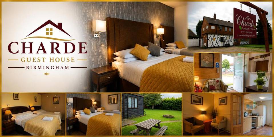 Bed and breakfast for 2 people, with Garden in Birmingham