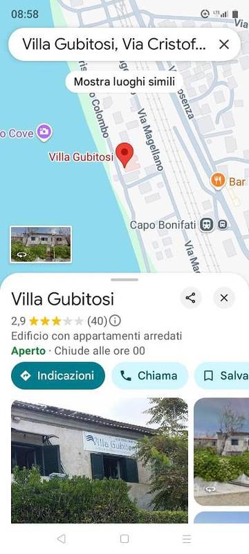 Chambre d’hôte pour 4 personnes, avec terrasse et vue à Cittadella del Capo