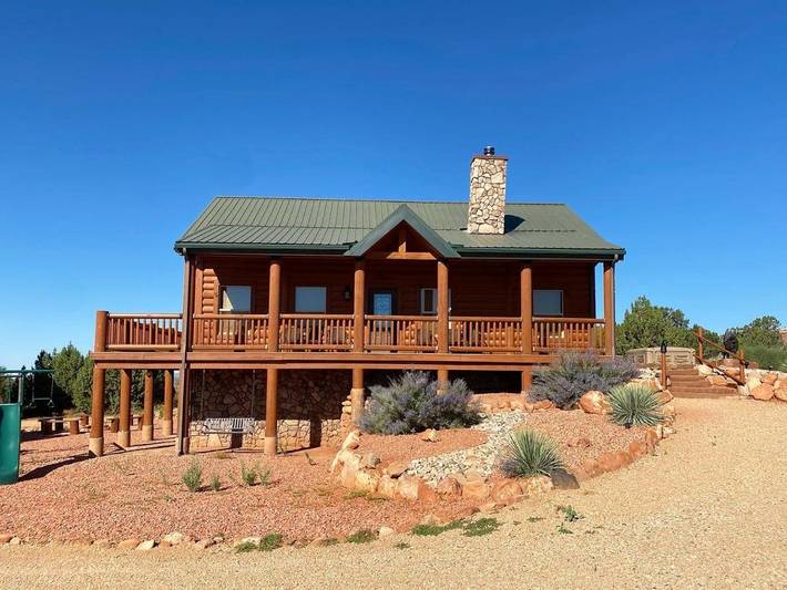 Natuurhuisje voor 10 personen, with tuin and whirlpool as well as terras in het Nationaal Park Grand Canyon