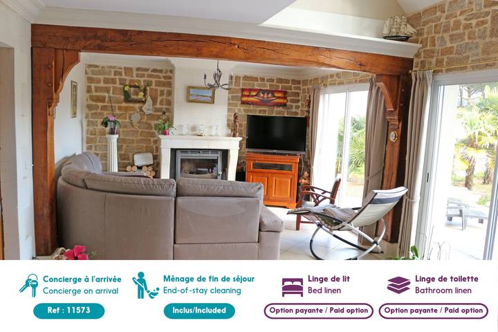 Location de vacances pour 6 personnes, avec balcon et jardin à Le Pouliguen - 2