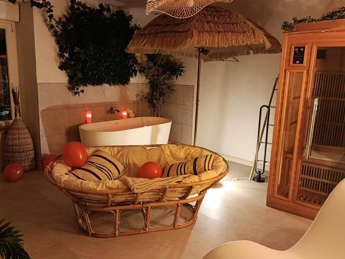 Gîte pour 2 personnes, avec jacuzzi et sauna à Cour-Cheverny - 3