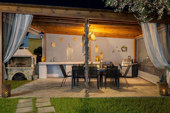 Ferienhaus für 8 Personen, mit Garten und Terrasse in Afantou - 4