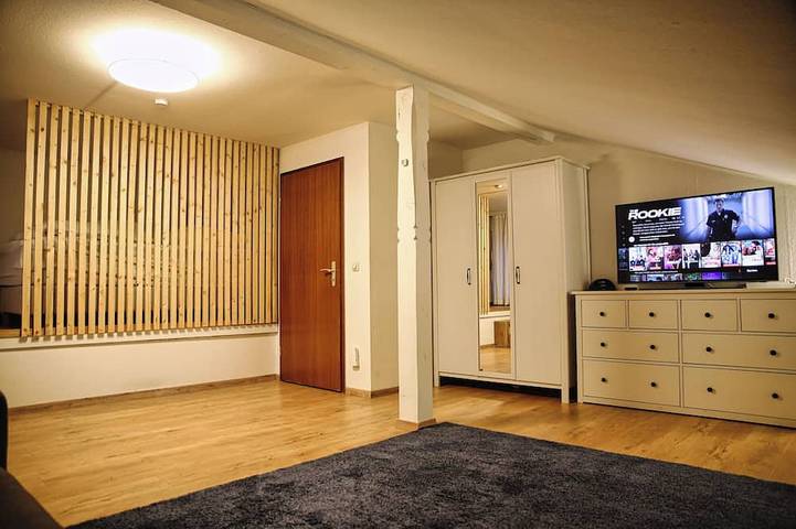 Ferienwohnung für 6 Personen, mit Garten