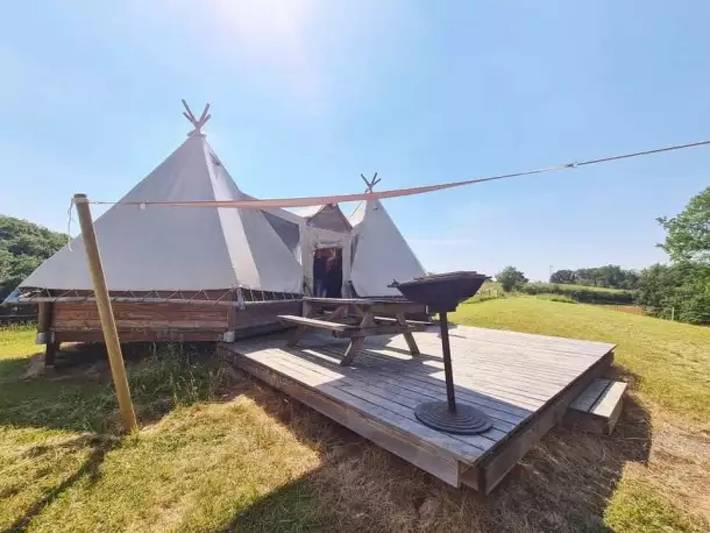 Tente pour 7 personnes dans le Gers