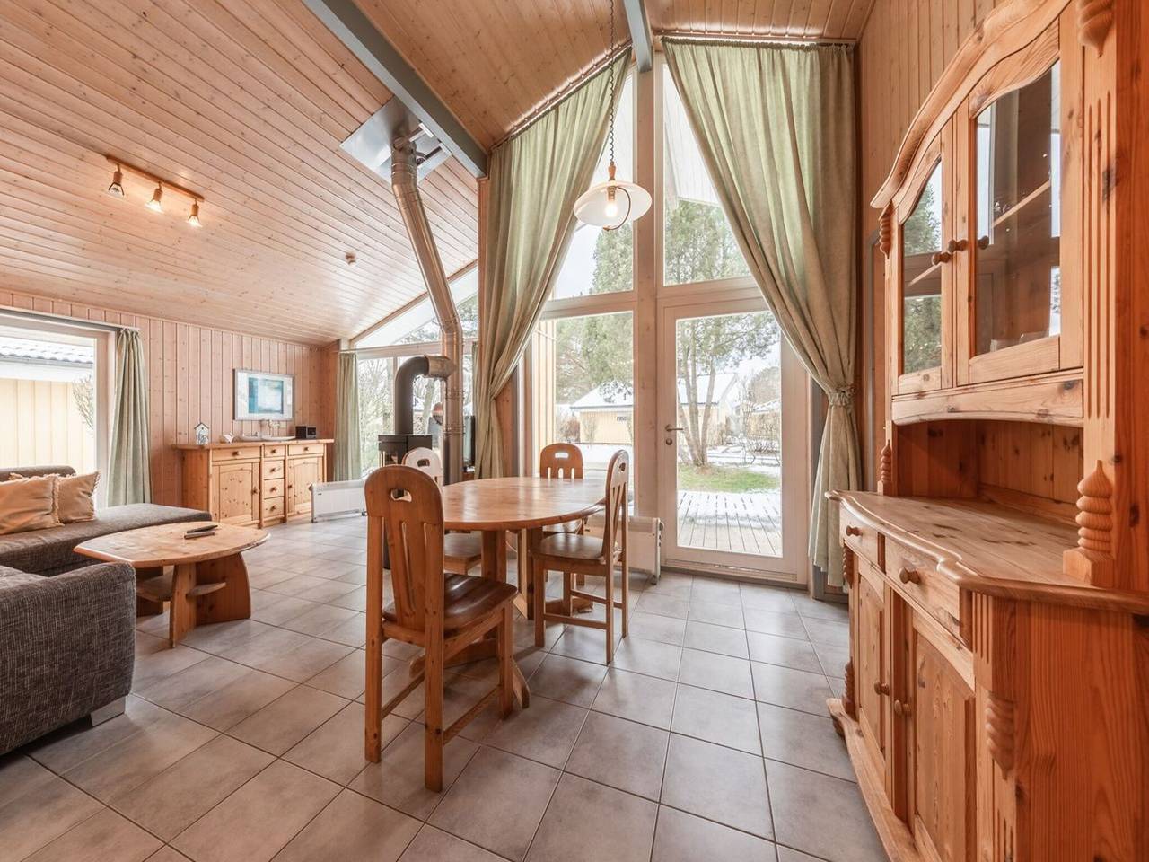 Ferienhaus mit Sauna im Ferienpark Mirow in Mirow, Mecklenburg-Strelitz