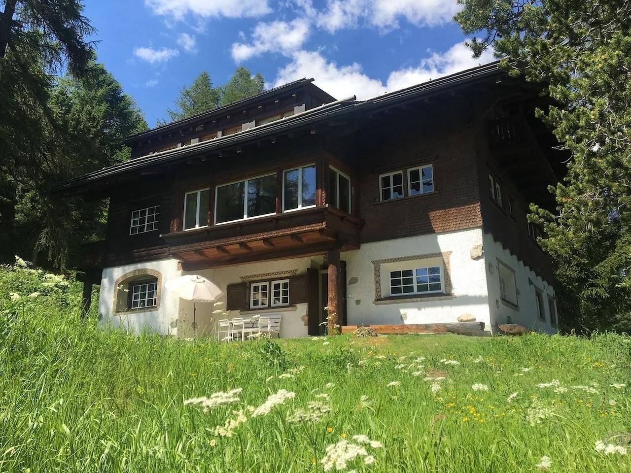 Ganze Wohnung, Chesa Bindschedler in Silvaplana, Sankt Moritz