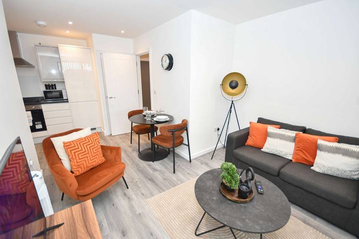 Ganze Wohnung, Bright & Contemporary 1 Bed Apartment in Leeds in Leeds, Westliches Yorkshire