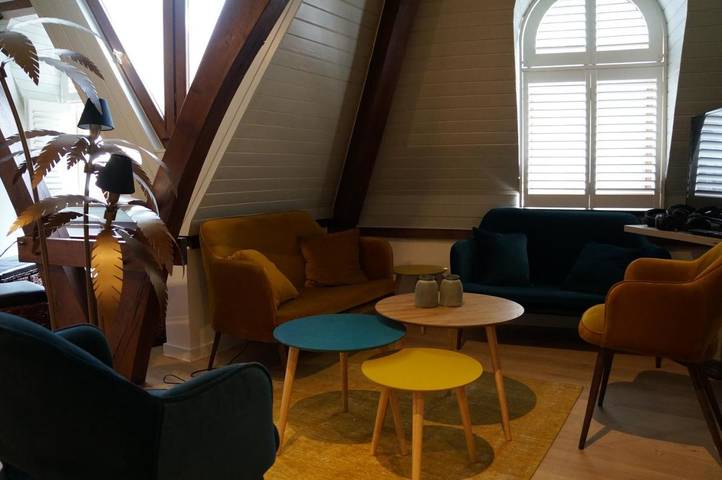 B&B für 3 Personen, mit Ausblick und Terrasse sowie Sauna in Antwerpen - 4