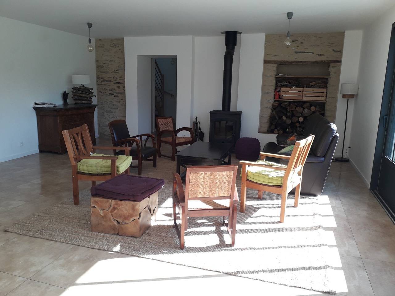 Gite La petite Hugrie: Casa rural con vistas y spa en plena naturaleza in Mauges-sur-Loire, Región de Cholet