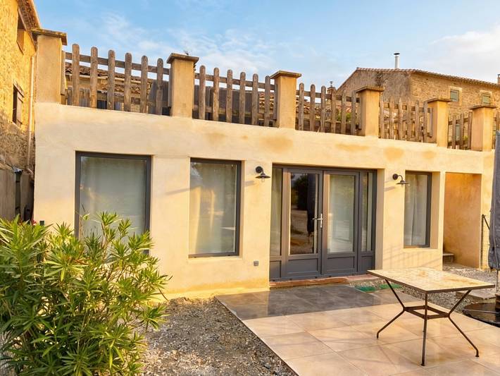 Appartement de vacances pour 3 personnes, avec terrasse et jardin