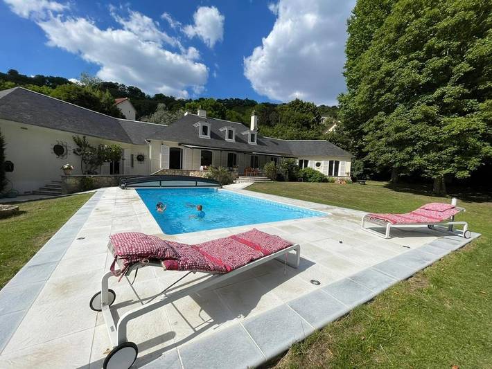 Chambre d’hôte pour 2 personnes, avec piscine et jardin ainsi que terrasse et vue dans Essonne - 3