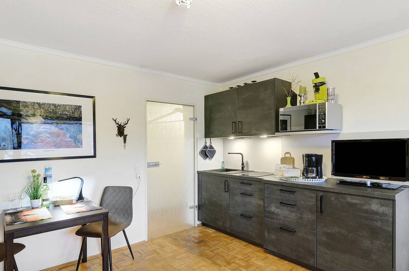 Hel studio-lejlighed, Apartment "Harzblick" with Balcony and Wi-Fi in Bad Harzburg, Harzvorland