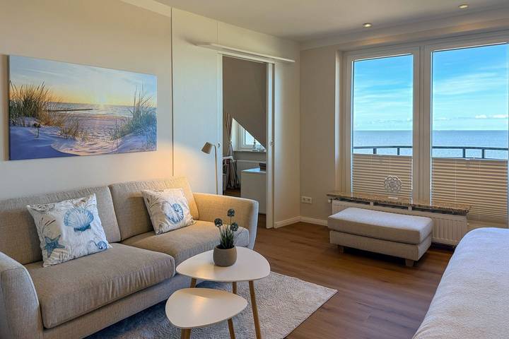 Ferienwohnung für 2 Personen, mit Balkon und Sauna in Duhnen, Cuxhaven