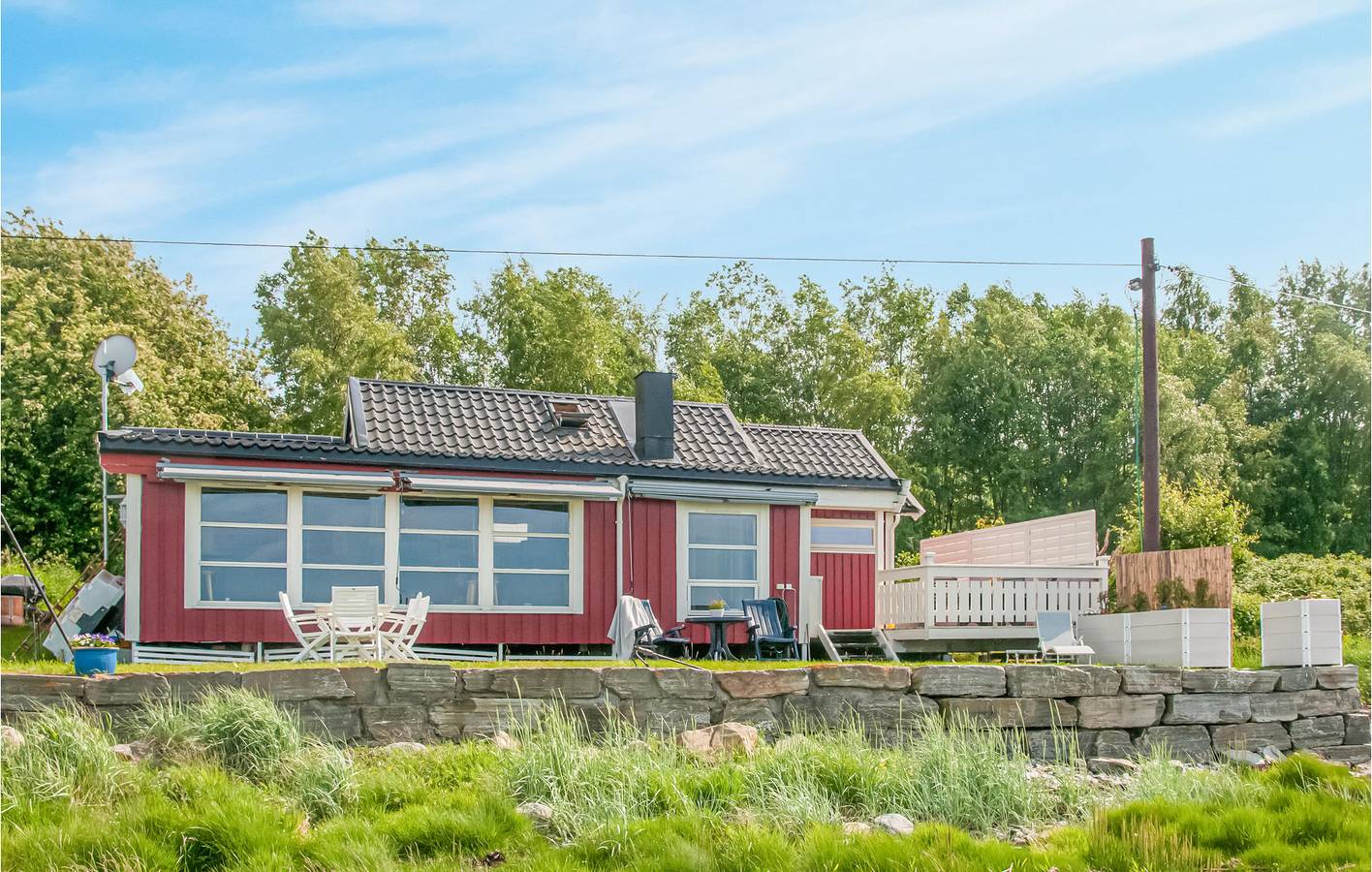 Ferienhaus für 6 Personen mit Garten in Malvik