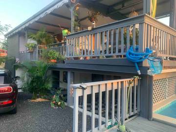 Maison de vacances pour 4 personnes, avec terrasse en Martinique