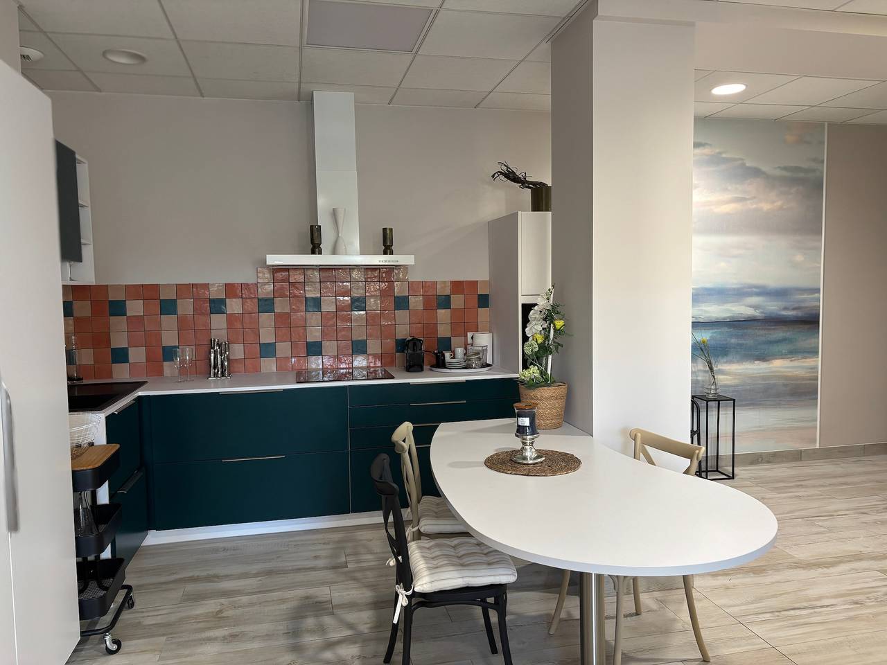 Appartement entier, Appartement "Calina" avec terrasse privée, Wi-Fi et climatisation in Freyming-Merlebach, Région de Forbach