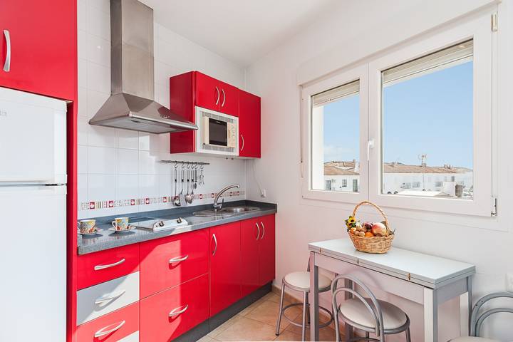 Apartamento entero, Terraza compartida con vistas impresionantes - Apartamento Sebastian 2 Alto in Conil de la Frontera, Costa de la Luz