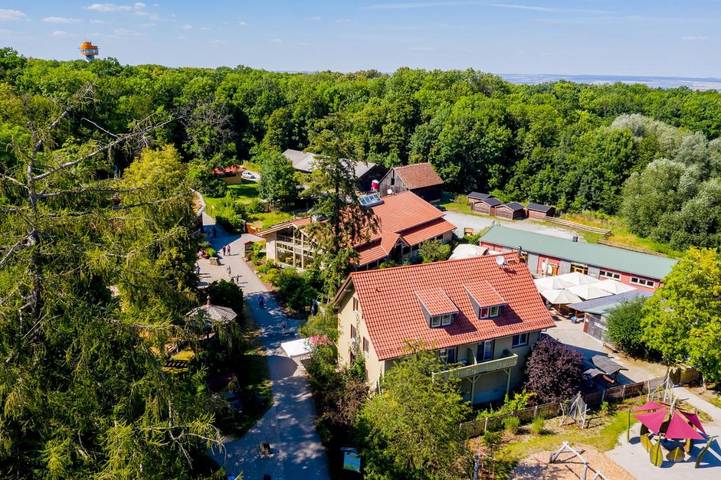Hotel für 2 Personen, mit Terrasse und Garten sowie Ausblick im Hainich - 4