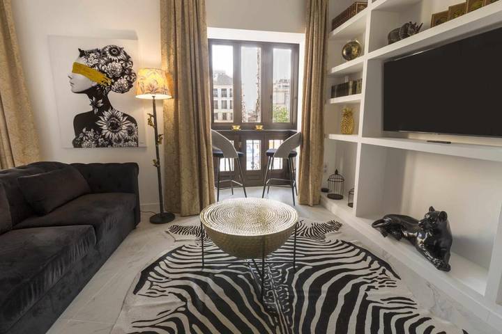 Apartahotel para 2 personas, con Terraza y Jacuzzi en Málaga