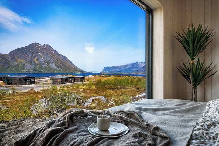 New Spectacular Luxury Cabin in Lofoten in Vågan