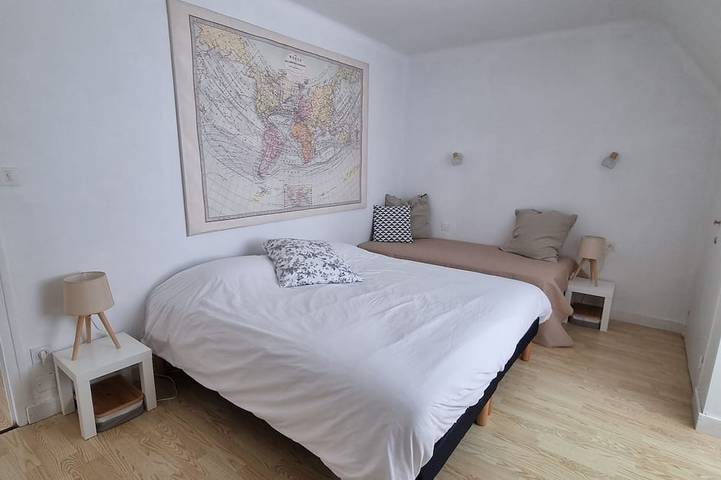 Maison vue mer à 5 min de la plage in Plozévet, Quimper und Umgebung