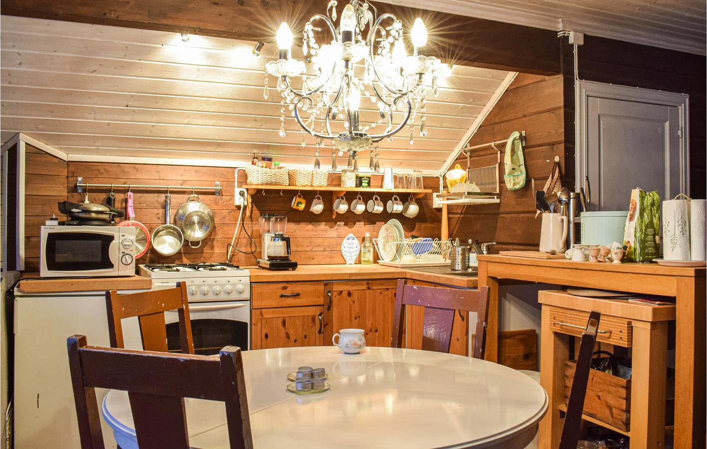 Ferienhaus für 5 Personen mit Seeblick in Flora