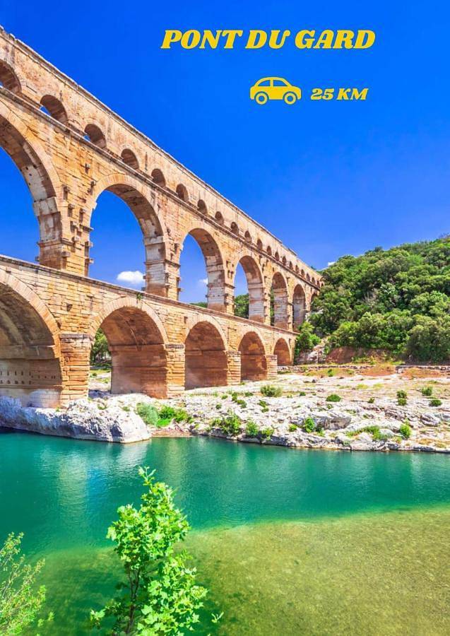 Location de vacances pour 12 personnes, avec piscine et jardin à Saint-Victor-la-Coste - 4