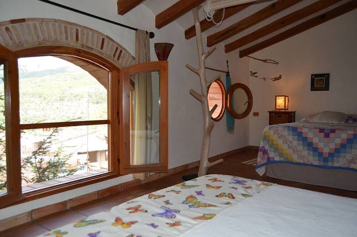 Gîte pour 6 personnes, avec Balcon ainsi que Jardin et Piscine dans Port de Sagunt