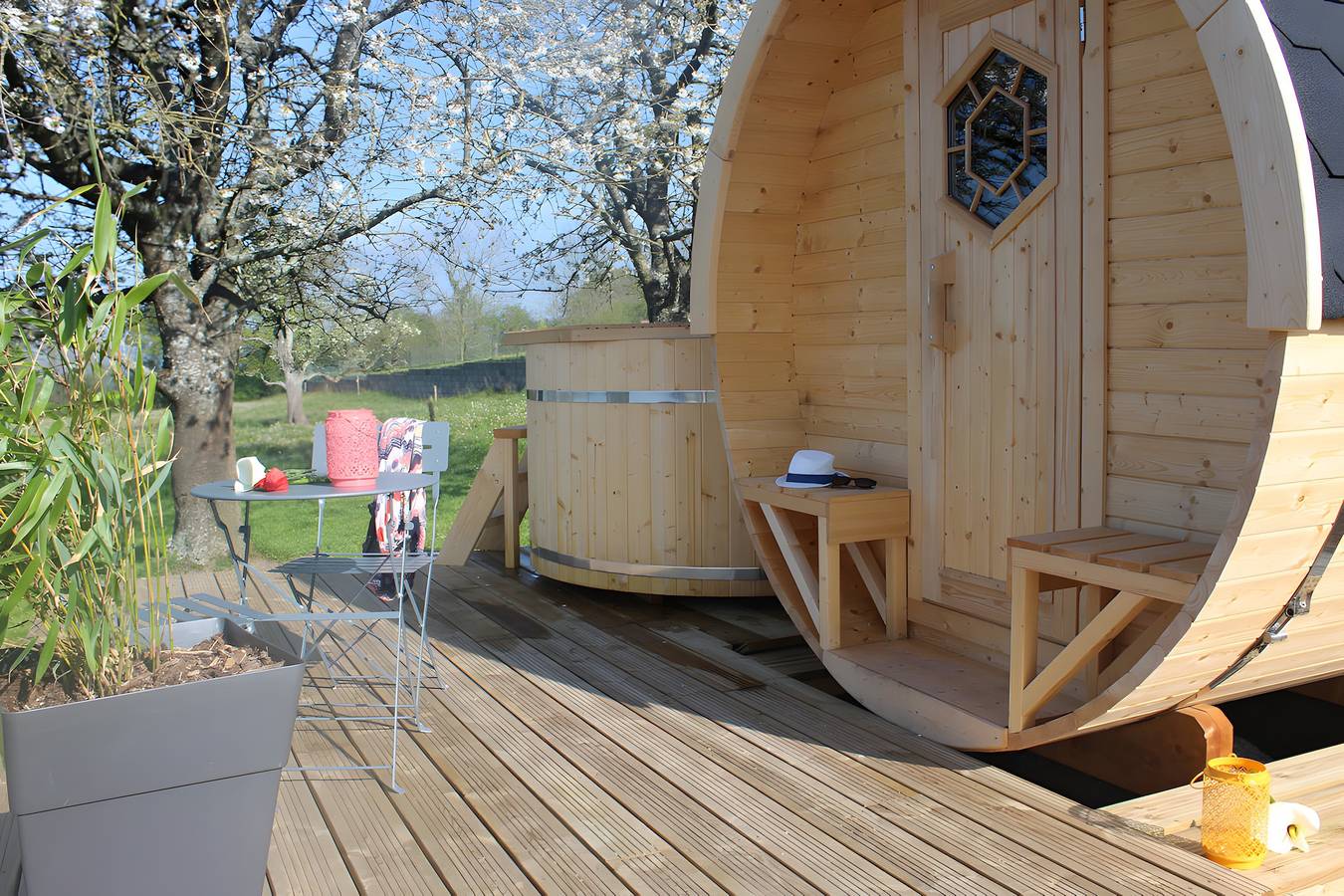 Außergewöhnliches Fass So'Happy – Genussvolle Auszeit in der Vendée in Sèvremont, Fontenay-le-Comte