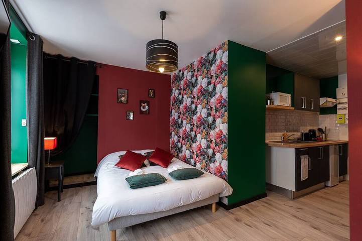 Apartamento entero, Estudio-De Lujo-Baño privado con bañera in San Quintín (Aisne), Aisne