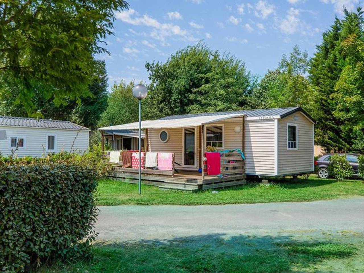 Mobil-home avec Terrasse pour 6 personnes in Sainte-Eulalie-en-Born, Côte d’Argent