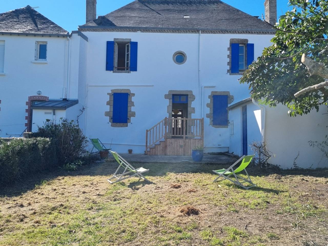 Charmantes Familienhaus für 8, St-Gildas de Rhuys, geschlossener Garten in Saint-Gildas-de-Rhuys, Côte des Mégalithes