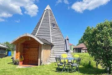 Chalet für 4 Personen, mit Garten im Jura