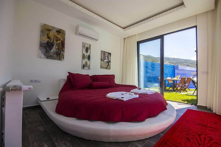 Romantischer Luxus-Flitterwochen-Urlaub in den Hügeln oberhalb von Kalkan in ländlicher Idylle in Kaş, Saklıkent