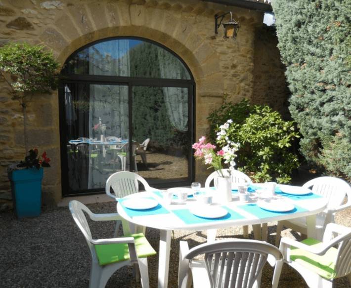 Ferienhaus für 6 Personen, mit Garten