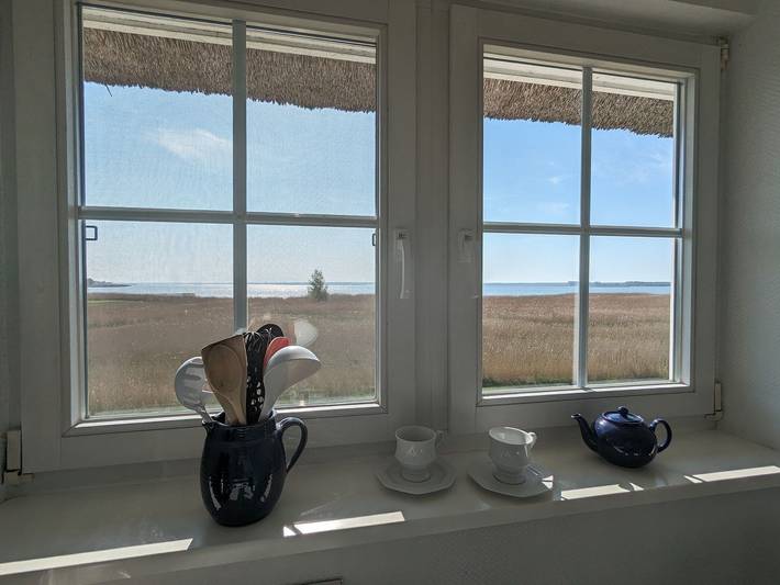 Ferienwohnung für 2 Personen, mit Ausblick und Sauna sowie Balkon am Saaler Bodden - 4