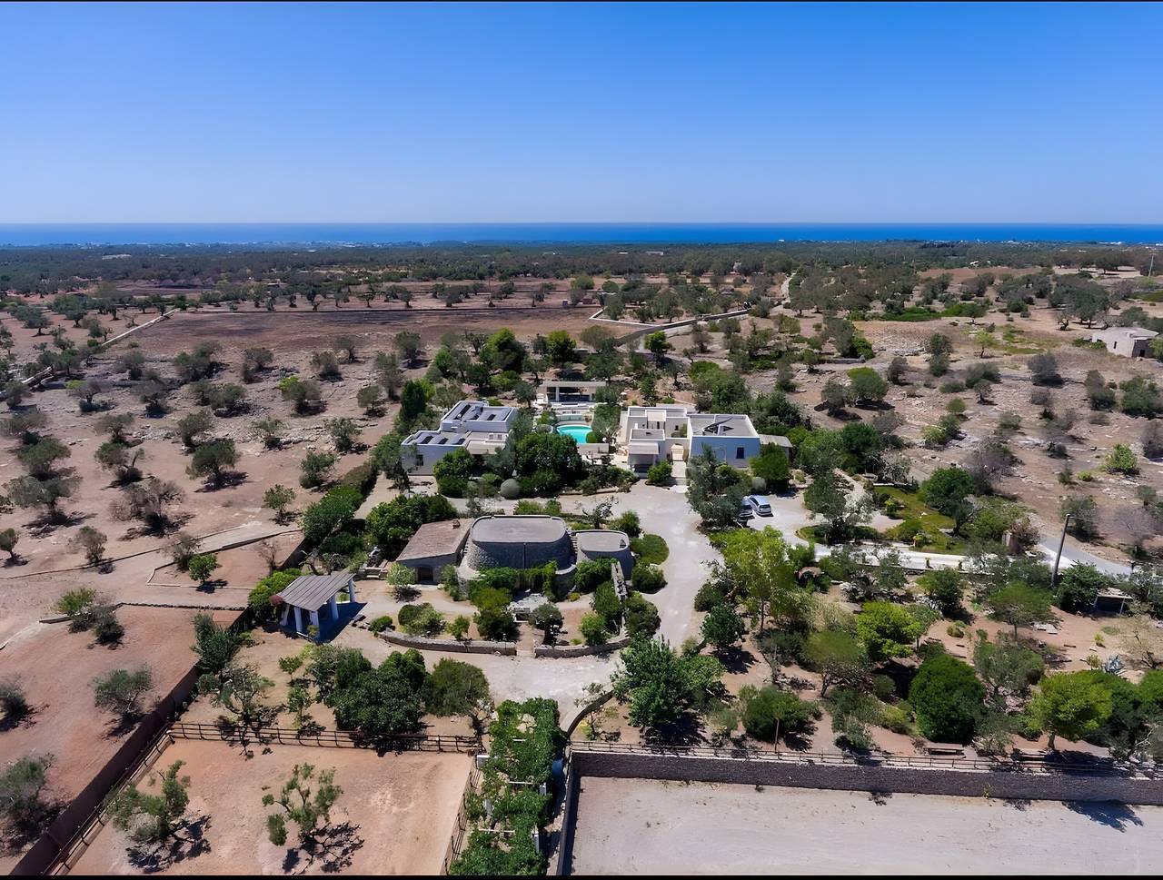 Villa "Tia Maria Country Inn - exclusive" con piscina, giardino e Wi-Fi in Racale, Golfo di Taranto