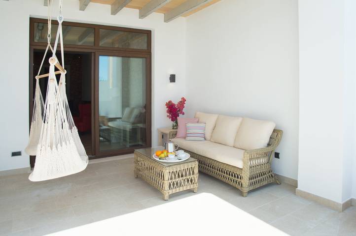 Finca für 10 Personen, mit Meerblick und Balkon sowie Pool und Garten in s'Horta - 2