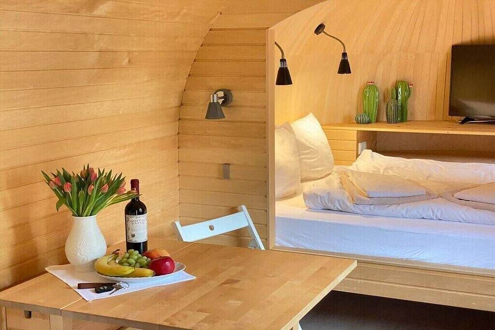 Tiny House Alpenpanorama Chalet Igluhut in Hergensweiler, Bayerisch Schwaben