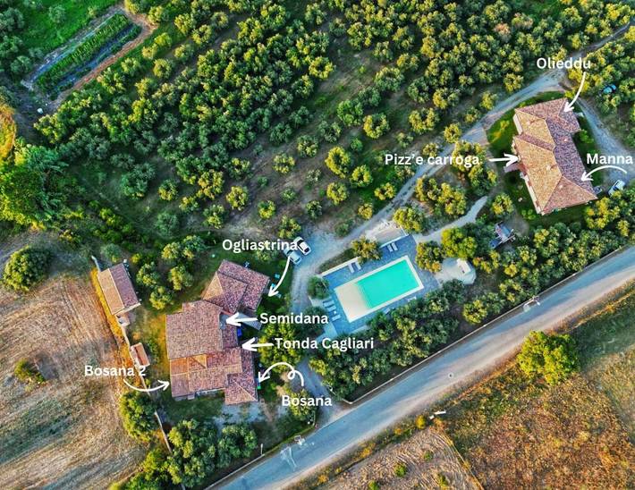 Gîte pour 6 personnes, avec jardin ainsi que piscine et vue, animaux acceptés dans Cardedu - 2